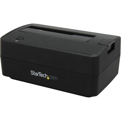 StarTech.com - SATDOCKU3S Plastic 2.5" & 3.5" Black SATA Hard Drive Docking Station for 2.5/3.5 HDD StarTech.com - SATDOCKU3S Plastic 2.5" & 3.5" Black SATA Hard Drive Docking Station for 2.5/3.5 HDD
