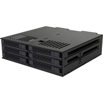Icy Dock - MB326SP-B 6 Bay 2.5" SATA HDD/SSD Hot Swap Backplane Icy Dock - MB326SP-B 6 Bay 2.5" SATA HDD/SSD Hot Swap Backplane
