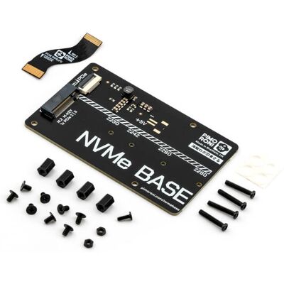 Pimoroni - PIM699 Raspberry Pi 5 M.2 HAT NVMe Base PCIe Extension Board (M.2 2230 to 2280 supported) Pimoroni - PIM699 Raspberry Pi 5 M.2 HAT NVMe Base PCIe Extension Board (M.2 2230 to 2280 supported)