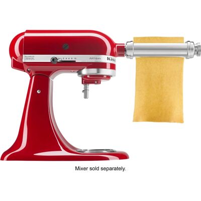 KSMPSA Pasta Sheet Roller for Most KitchenAid Stand Mixers - Silver KSMPSA Pasta Sheet Roller for Most KitchenAid Stand Mixers - Silver