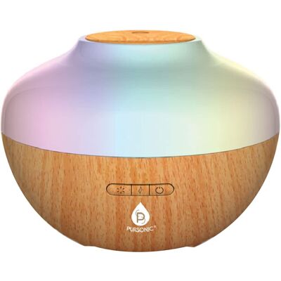 Pursonic - Essential Oil Diffuser - Brown Pursonic - Essential Oil Diffuser - Brown