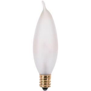 SATCO - 15 W CA9 Chandelier Incandescent Bulb E12 (Candelabra) Soft White 2 pk SATCO - 15 W CA9 Chandelier Incandescent Bulb E12 (Candelabra) Soft White 2 pk