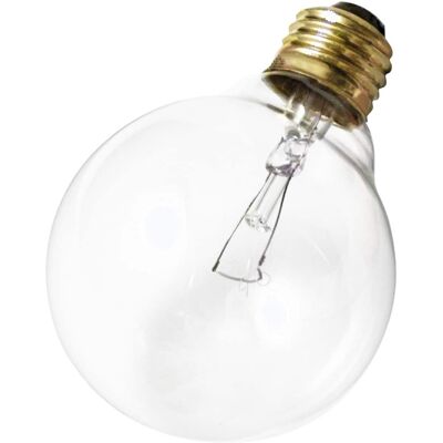 SATCO - 25 W G25 Decorative Incandescent Bulb E26 (Medium) Soft White 1 pk SATCO - 25 W G25 Decorative Incandescent Bulb E26 (Medium) Soft White 1 pk