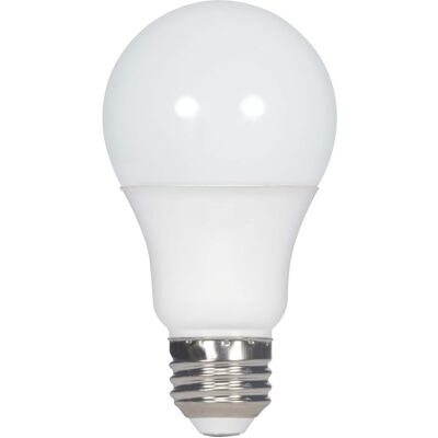 SATCO - A19 E26 (Medium) LED Bulb Warm White 60 Watt Equivalence 1 pk SATCO - A19 E26 (Medium) LED Bulb Warm White 60 Watt Equivalence 1 pk
