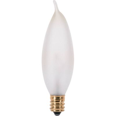 SATCO - 15 W CA9 Chandelier Incandescent Bulb E12 (Candelabra) Soft White 2 pk SATCO - 15 W CA9 Chandelier Incandescent Bulb E12 (Candelabra) Soft White 2 pk