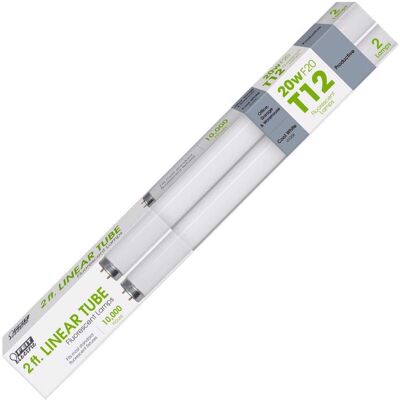 FEIT ELECTRIC - Feit Legacy Bulbs 20 W T12 1.5 in. D X 24 in. L Fluorescent Bulb Cool White Linear 4100 K 2 pk FEIT ELECTRIC - Feit Legacy Bulbs 20 W T12 1.5 in. D X 24 in. L Fluorescent Bulb Cool White Linear 4100 K 2 pk