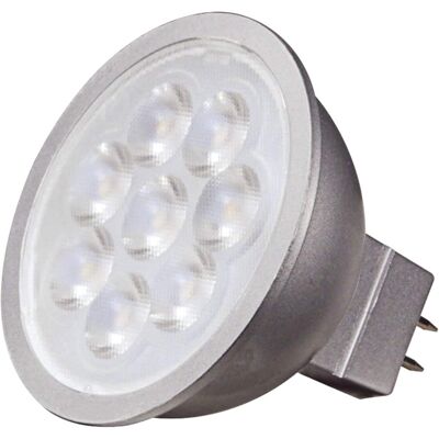 SATCO - MR16 GU5.3 LED Bulb Warm White 50 Watt Equivalence 1 pk SATCO - MR16 GU5.3 LED Bulb Warm White 50 Watt Equivalence 1 pk