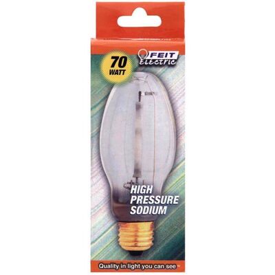 FEIT ELECTRIC - Feit 70 W ED17 HID Bulb 6000 lm Soft White High Pressure Sodium 1 pk FEIT ELECTRIC - Feit 70 W ED17 HID Bulb 6000 lm Soft White High Pressure Sodium 1 pk