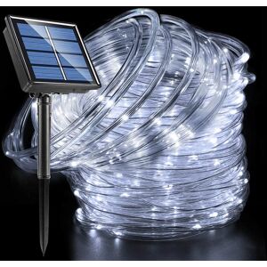 Oumilen - Solar Rope Lights with Remote Control White LED Waterproof Outdoor String Lights Oumilen - Solar Rope Lights with Remote Control White LED Waterproof Outdoor String Lights