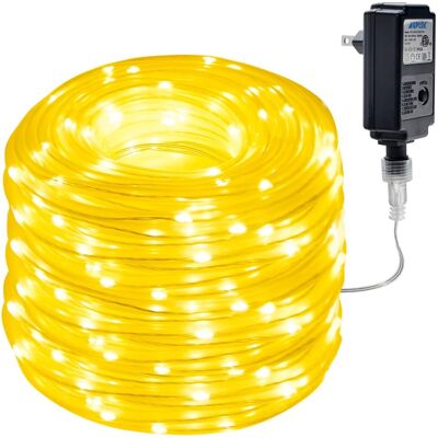 IMAGE - 75.5FT 200 LED Rope Lights for Outdoor Decorations - Warm White IMAGE - 75.5FT 200 LED Rope Lights for Outdoor Decorations - Warm White