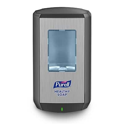 Purell - HEALTHY SOAP CS8 Automatic Wall Mounted Hand Soap Dispenser - Graphite Purell - HEALTHY SOAP CS8 Automatic Wall Mounted Hand Soap Dispenser - Graphite