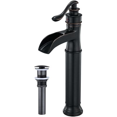 Boyel Living - Single Hole Single-Handle Vessel Bathroom Faucet in Oil Rubbed Bronze - Oil-Rubbed Bronze Boyel Living - Single Hole Single-Handle Vessel Bathroom Faucet in Oil Rubbed Bronze - Oil-Rubbed Bronze