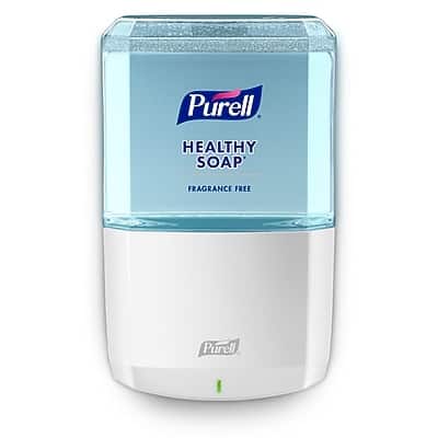Purell - HEALTHY SOAP ES6 Automatic Wall Mounted Hand Soap Dispenser - White Purell - HEALTHY SOAP ES6 Automatic Wall Mounted Hand Soap Dispenser - White