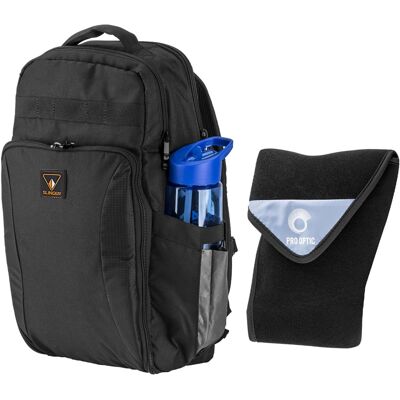 Slinger - Alpine 190 Lightweight Camera Backpack, Bundle with ProOptic 19x19" Lens Wrap Slinger - Alpine 190 Lightweight Camera Backpack, Bundle with ProOptic 19x19" Lens Wrap