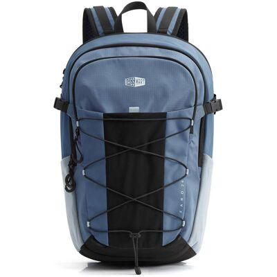 Bagsmart - Faro 22L Daypack, Water-Repellent Backpack with 15" Laptop Compartment for Work, Campus & Commuting - Blue Bagsmart - Faro 22L Daypack, Water-Repellent Backpack with 15" Laptop Compartment for Work, Campus & Commuting - Blue