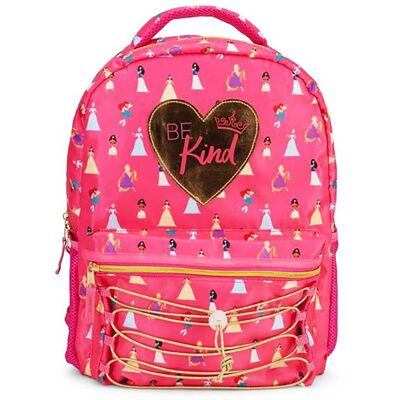 Disney - Princess Be Kind 16 Inch Kids Backpack - Pink Disney - Princess Be Kind 16 Inch Kids Backpack - Pink