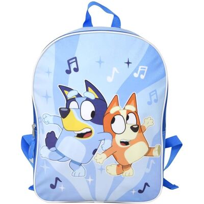 Disney - Bluey and Bingo Nylon Blue Kids 16" School Backpack for Girls and Boys ages 3+ - Assorted Pre-Pack Disney - Bluey and Bingo Nylon Blue Kids 16" School Backpack for Girls and Boys ages 3+ - Assorted Pre-Pack