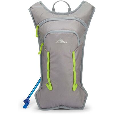 High Sierra - HydraHike 2.0 4L Hydration Water Backpack for Hiking, Gray & Green - Silver High Sierra - HydraHike 2.0 4L Hydration Water Backpack for Hiking, Gray & Green - Silver