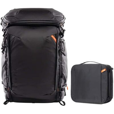 PGYTECH - OnePro Flex 40L Backpack with Medium Camera Insert, Space Black PGYTECH - OnePro Flex 40L Backpack with Medium Camera Insert, Space Black