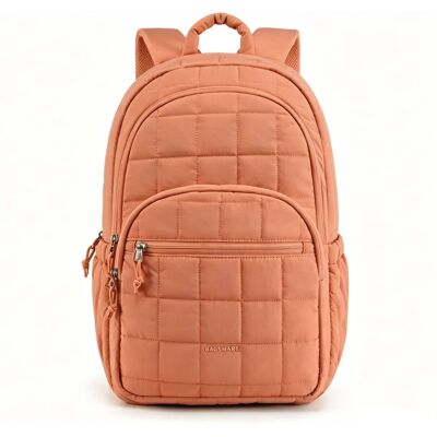 Bagsmart - College Backpack, Lightweight Bookbag with 15.6 inch Laptop Compartment, Fashion Daypack for Casual Work Commuter - Orange Bagsmart - College Backpack, Lightweight Bookbag with 15.6 inch Laptop Compartment, Fashion Daypack for Casual Work Commuter - Orange
