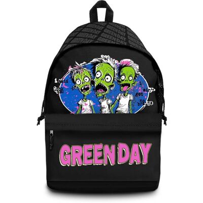 PopMarket - Green Day - Rocksax - Green Day - Zombie Logo - Daypack with Laptop Pocket (Black) - Multicolor PopMarket - Green Day - Rocksax - Green Day - Zombie Logo - Daypack with Laptop Pocket (Black) - Multicolor