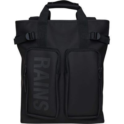 RAINS - Texel Tote Backpack - Black RAINS - Texel Tote Backpack - Black