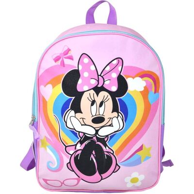 Disney - Pink Minnie Mouse 16" School Backpack For Girls - Assorted Pre-Pack Disney - Pink Minnie Mouse 16" School Backpack For Girls - Assorted Pre-Pack