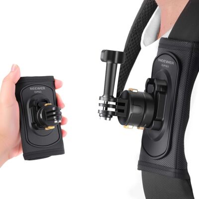 Neewer - Backpack Strap Mount for Action Cams, 360° Neewer - Backpack Strap Mount for Action Cams, 360°