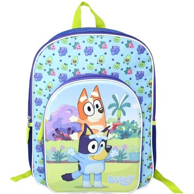Disney - Bluey and Bingo Nylon Blue Kids 16" School Backpack for Girls and Boys ages 3+ - Assorted Pre-Pack Disney - Bluey and Bingo Nylon Blue Kids 16" School Backpack for Girls and Boys ages 3+ - Assorted Pre-Pack