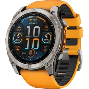 Garmin - fēnix 8 AMOLED Sapphire GPS Smartwatch 51mm Fiber-reinforced polymer - Titanium - (2024) Garmin - fēnix 8 AMOLED Sapphire GPS Smartwatch 51mm Fiber-reinforced polymer - Titanium - (2024)