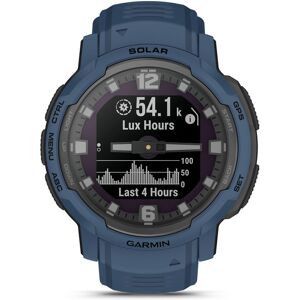 Garmin - Instinct Crossover Solar 45mm Smartwatch Fiber-reinforced Polymer - Tidal Blue Garmin - Instinct Crossover Solar 45mm Smartwatch Fiber-reinforced Polymer - Tidal Blue
