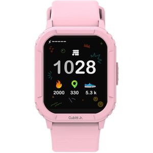 Cubitt - Jr. Kids Smartwatch Fitness Tracker for Boys and Girls with Silicone band. - Pink - (2024) Cubitt - Jr. Kids Smartwatch Fitness Tracker for Boys and Girls with Silicone band. - Pink - (2024)