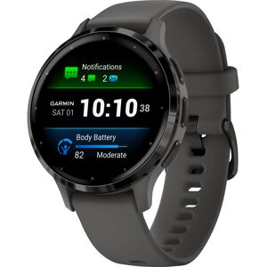 Garmin - Venu 3S GPS Smartwatch 41 mm Fiber-reinforced polymer - Stainless Steel and Pebble Gray - (2023) Garmin - Venu 3S GPS Smartwatch 41 mm Fiber-reinforced polymer - Stainless Steel and Pebble Gray - (2023)
