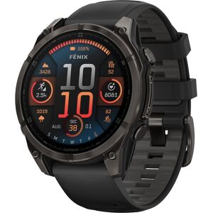 Garmin - fēnix 8 AMOLED Sapphire GPS Smartwatch 47mm Fiber-reinforced polymer - Carbon Gray DLC Titanium - (2024) Garmin - fēnix 8 AMOLED Sapphire GPS Smartwatch 47mm Fiber-reinforced polymer - Carbon Gray DLC Titanium - (2024)
