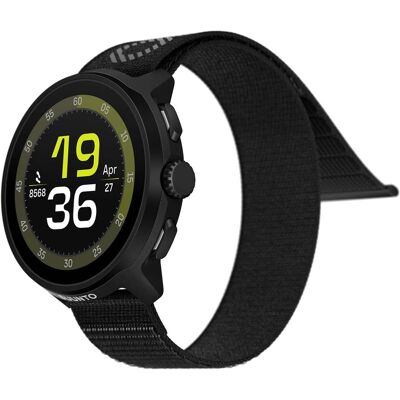 SUUNTO - Run GPS Sports Watch with AMOLED Touchscreen, Heart Rate and Sleep Tracker - Black, Textile Strap - Black - (2025) SUUNTO - Run GPS Sports Watch with AMOLED Touchscreen, Heart Rate and Sleep Tracker - Black, Textile Strap - Black - (2025)