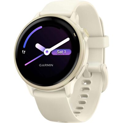 Garmin - vívoactive 6 GPS Smartwatch 42 mm Fiber-reinforced polymer - Lunar Gold with Bone Band - (2025) Garmin - vívoactive 6 GPS Smartwatch 42 mm Fiber-reinforced polymer - Lunar Gold with Bone Band - (2025)