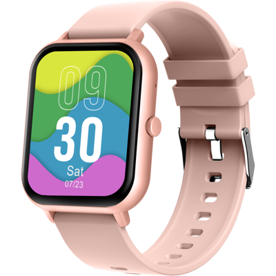 PRIMEPLUS - 1.83" Smart Watch, 24/7 HR/BP/SpO2/Sleep Monitor, 100+ Sports, 10 Days Battery, BT Call, IP67 - Pink - (2025) PRIMEPLUS - 1.83" Smart Watch, 24/7 HR/BP/SpO2/Sleep Monitor, 100+ Sports, 10 Days Battery, BT Call, IP67 - Pink - (2025)