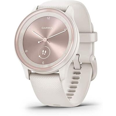 Garmin - vívomove Sport Smartwatch 40 mm Fiber-reinforced polymer - Ivory - (2022) Garmin - vívomove Sport Smartwatch 40 mm Fiber-reinforced polymer - Ivory - (2022)