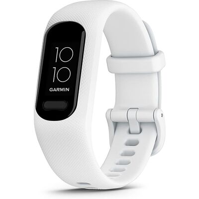 Garmin - vívosmart 5 Smart Fitness Tracker + Heart Rate Small/Medium - White - (2022) Garmin - vívosmart 5 Smart Fitness Tracker + Heart Rate Small/Medium - White - (2022)