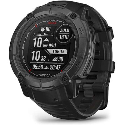 Garmin - Instinct 2X Solar Tactical Edition Smartwatch 50 mm Fiber-reinforced Polymer - Black - (2023) Garmin - Instinct 2X Solar Tactical Edition Smartwatch 50 mm Fiber-reinforced Polymer - Black - (2023)