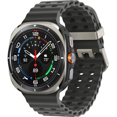 Samsung - Galaxy Watch Ultra Titanium Smartwatch 47mm LTE - Titanium Silver - (2024) Samsung - Galaxy Watch Ultra Titanium Smartwatch 47mm LTE - Titanium Silver - (2024)