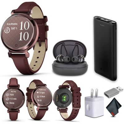 Bundle - Garmin - Lily 2 Classic Smartwatch Mulberry Bronze Women's - options - (2024) Bundle - Garmin - Lily 2 Classic Smartwatch Mulberry Bronze Women's - options - (2024)