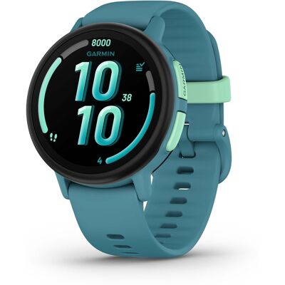 Garmin - Bounce 2 GPS Kids Smartwatch 43mm Fiber-reinforced polymer - Turquoise - (2025) Garmin - Bounce 2 GPS Kids Smartwatch 43mm Fiber-reinforced polymer - Turquoise - (2025)