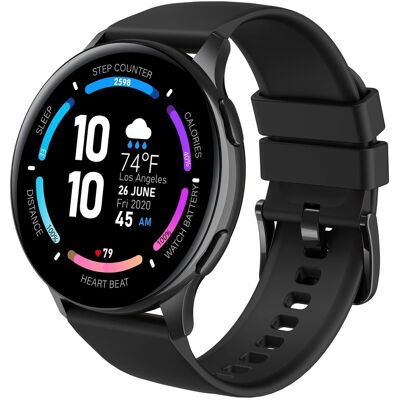 3Plus - Vibe Callie Smartwatch, 1.43" AMOLED, Bluetooth Calling, Heart Rate, Blood Oxygen, Sleep, IP68 Water-Resistant - Black - (2023) 3Plus - Vibe Callie Smartwatch, 1.43" AMOLED, Bluetooth Calling, Heart Rate, Blood Oxygen, Sleep, IP68 Water-Resistant - Black - (2023)