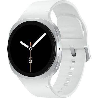 Samsung - Galaxy Watch8 Aluminum Smartwatch 40mm BT - Silver - (2025) Samsung - Galaxy Watch8 Aluminum Smartwatch 40mm BT - Silver - (2025)