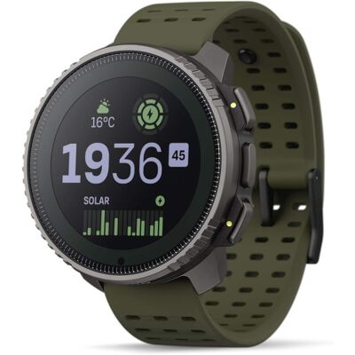 SUUNTO - Vertical Titanium Solar GPS Sports Watch with Sapphire Touchscreen, Heart Rate and Sleep Tracker - Forest - Titanium Solar Forest - (2025) SUUNTO - Vertical Titanium Solar GPS Sports Watch with Sapphire Touchscreen, Heart Rate and Sleep Tracker - Forest - Titanium Solar Forest - (2025)