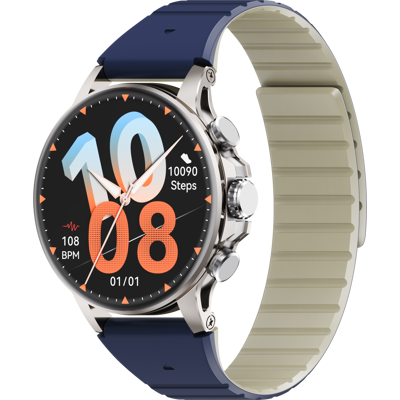 IMIKI - HOLO Ultra Smartwatch with Fitness Tracker, 3D Dynamic Dial, 1.6" AMOLED Display, Answer/Make Call, IP68 Waterproof - Silver - (2025) IMIKI - HOLO Ultra Smartwatch with Fitness Tracker, 3D Dynamic Dial, 1.6" AMOLED Display, Answer/Make Call, IP68 Waterproof - Silver - (2025)