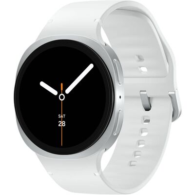 Samsung - Galaxy Watch8 Aluminum Smartwatch 44mm LTE - Silver - (2025) Samsung - Galaxy Watch8 Aluminum Smartwatch 44mm LTE - Silver - (2025)
