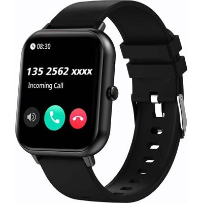 PRIMEPLUS - 1.83" Smart Watch, 24/7 HR/BP/SpO2/Sleep Monitor, 100+ Sports, 10 Days Battery, BT Call, IP67 - Black - (2025) PRIMEPLUS - 1.83" Smart Watch, 24/7 HR/BP/SpO2/Sleep Monitor, 100+ Sports, 10 Days Battery, BT Call, IP67 - Black - (2025)
