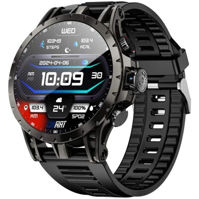 LOKMAT - APPLLP 4 Smartwatch, 1.508 inch AMOLED Screen, 4G/5G SIM Card, Heart Rate & Blood Oxygen Monitoring, GPS Positioning - Black - (2026) LOKMAT - APPLLP 4 Smartwatch, 1.508 inch AMOLED Screen, 4G/5G SIM Card, Heart Rate & Blood Oxygen Monitoring, GPS Positioning - Black - (2026)